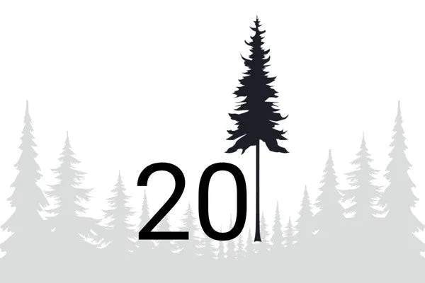 NIKIN Gift Card Bäume pflanzen 20 Bäume Gutschein