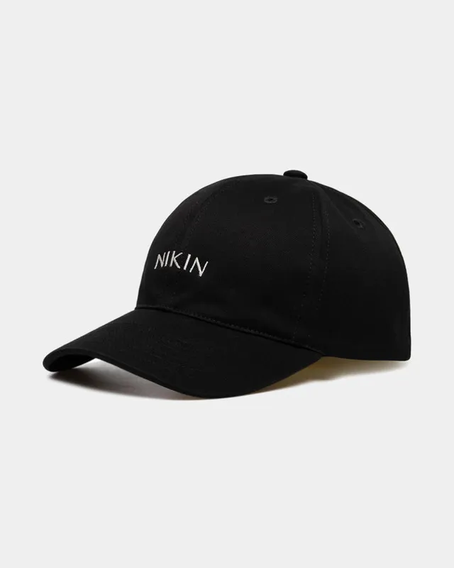 NIKIN TreeCap Dad Cap Black Bio-Baumwolle