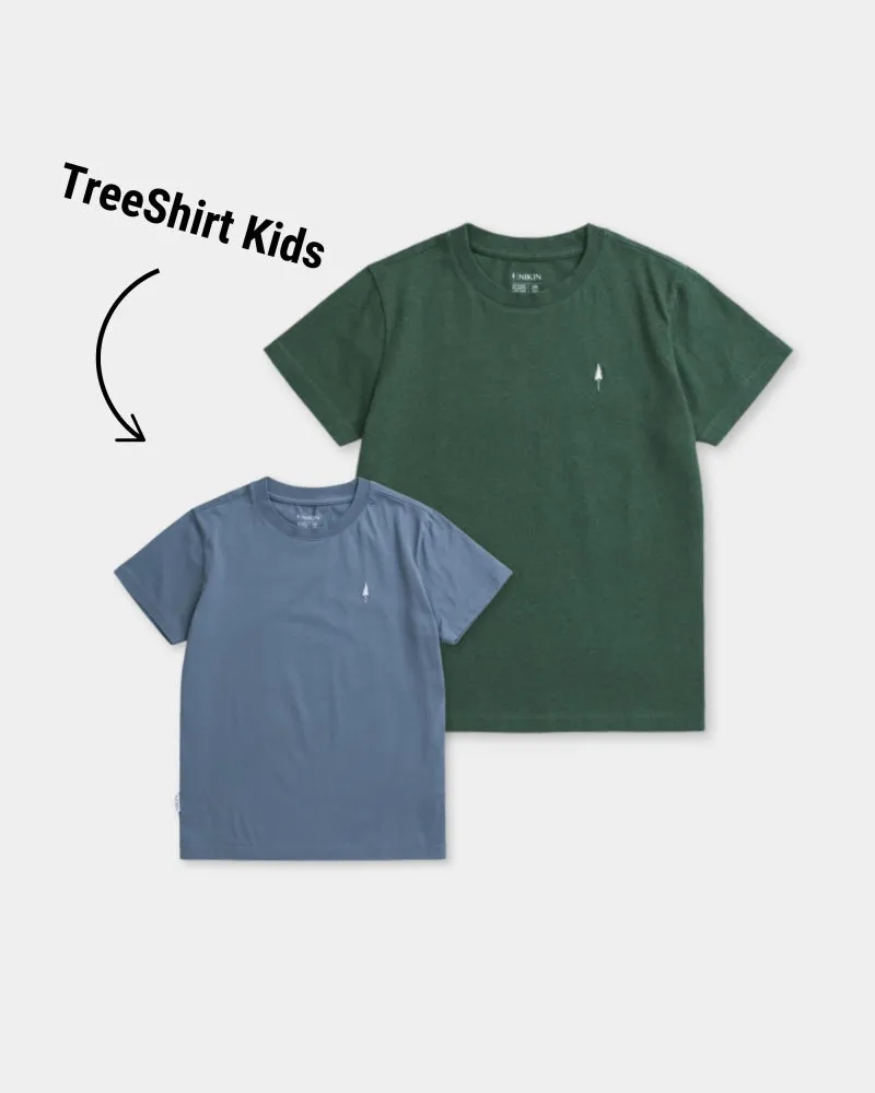 NIKIN TreeShirt Mini-Me T-Shirt Set Erwachsene + Kids