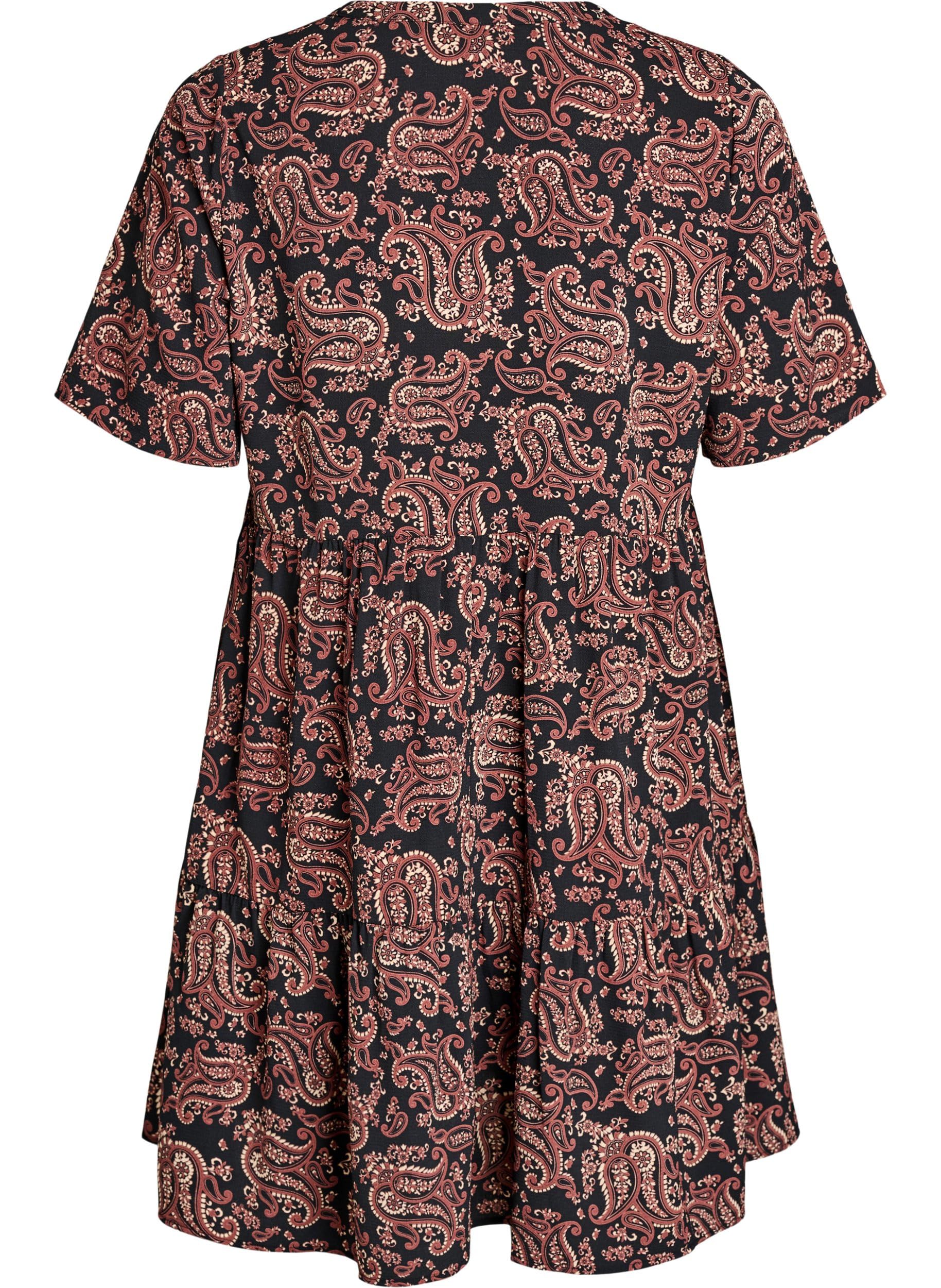 Zizzi Dresses Kleid 50-52 V-Ausschnitt Polyester
