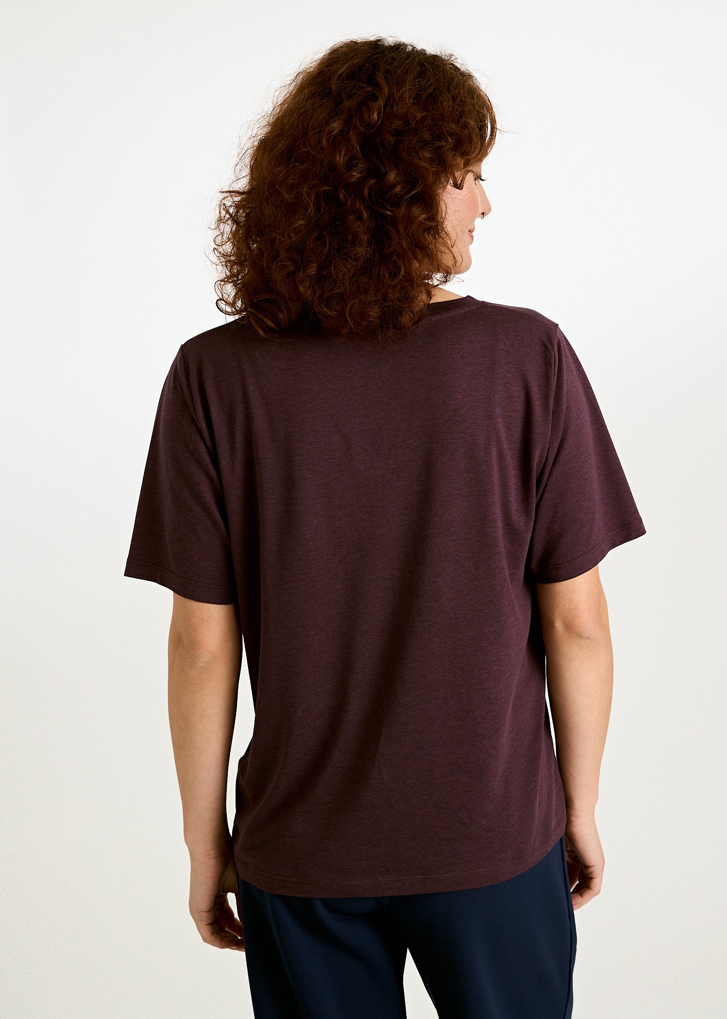 Wijld WoodShirt Frida Plum Perfect T-Shirt locker