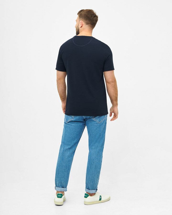 NIKIN TreeShirt Circular T-Shirt Dark Navy naNea