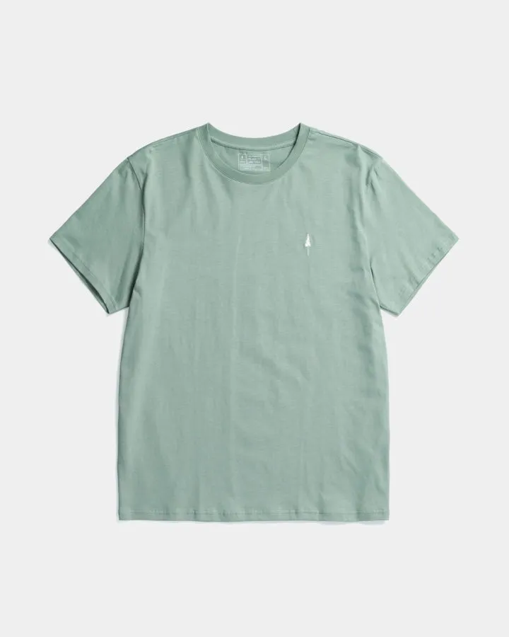 NIKIN TreeShirt T-Shirt Turquoise Bio-Baumwolle
