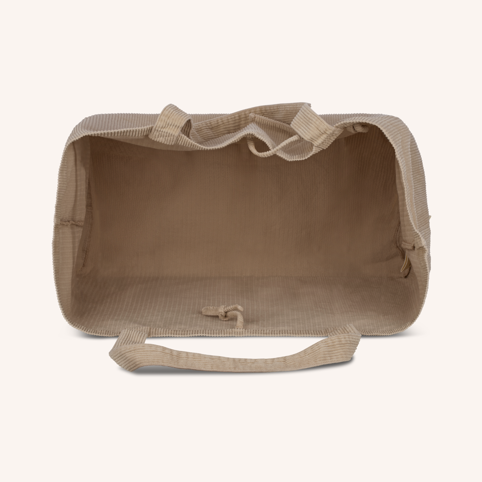 NORDLICHT Mari Cordtasche Natur Shopper Bio-Baumwolle