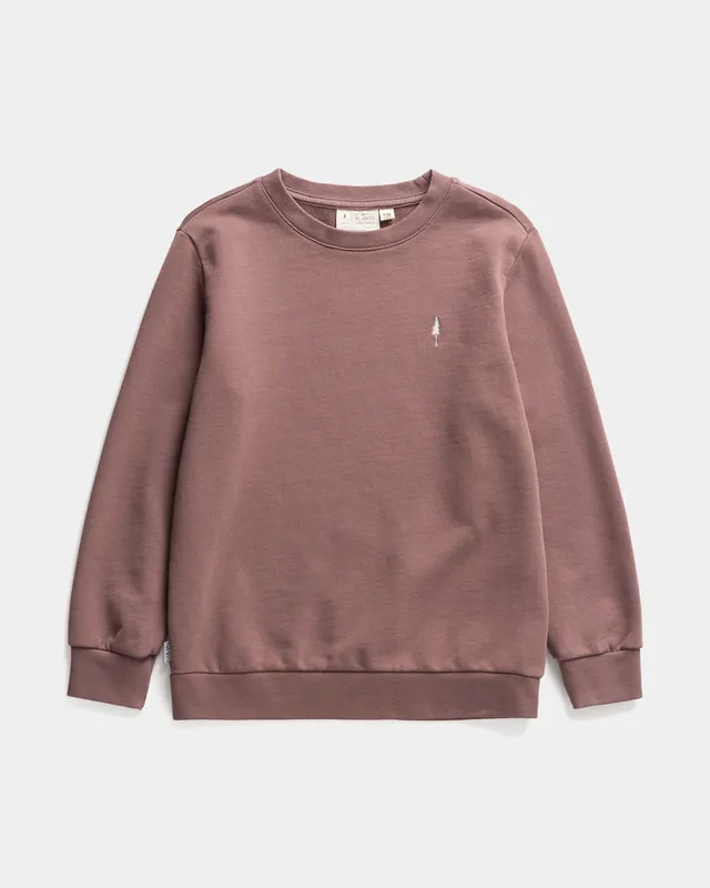 NIKIN TreeSweater Kids Pullover Astrodust – Bio-Baumwolle