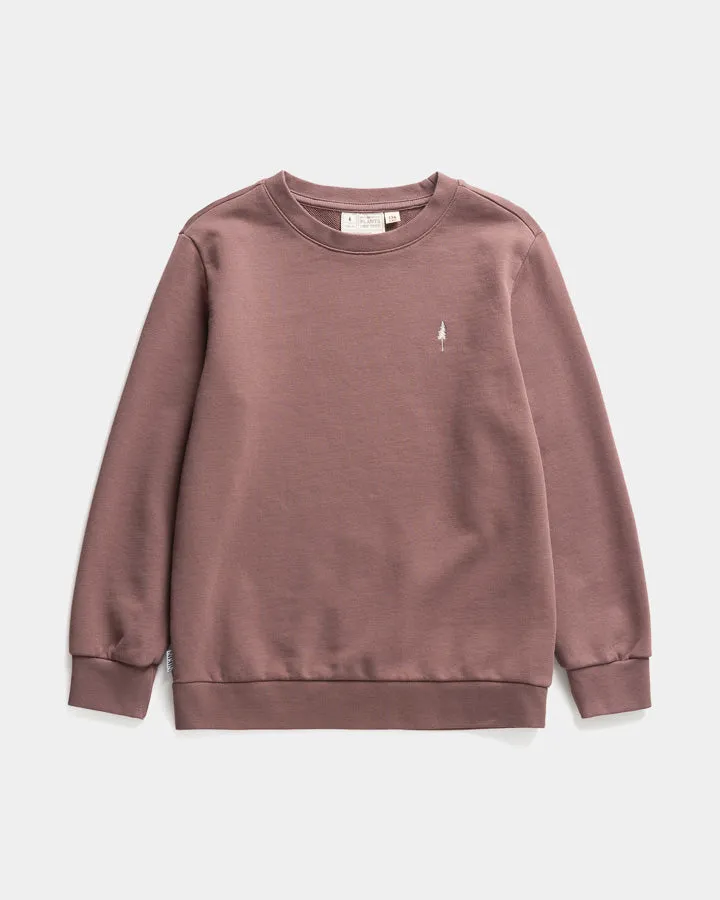 NIKIN TreeSweater Kids Pullover Astrodust – Bio-Baumwolle