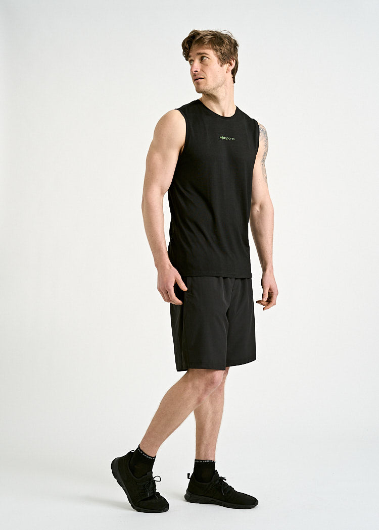 Wijld Arian Sleeveless Sportshirt Herren Schwarz