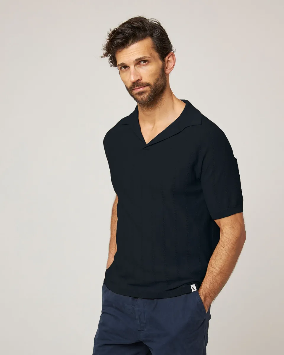 Peregrine Alma Polo Shirt Weiß Baumwolle