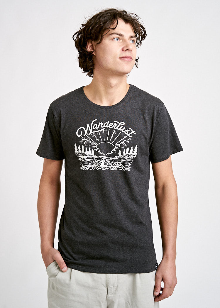 Wijld Wanderlust WoodShirt Herren T-Shirt Print Lyocell