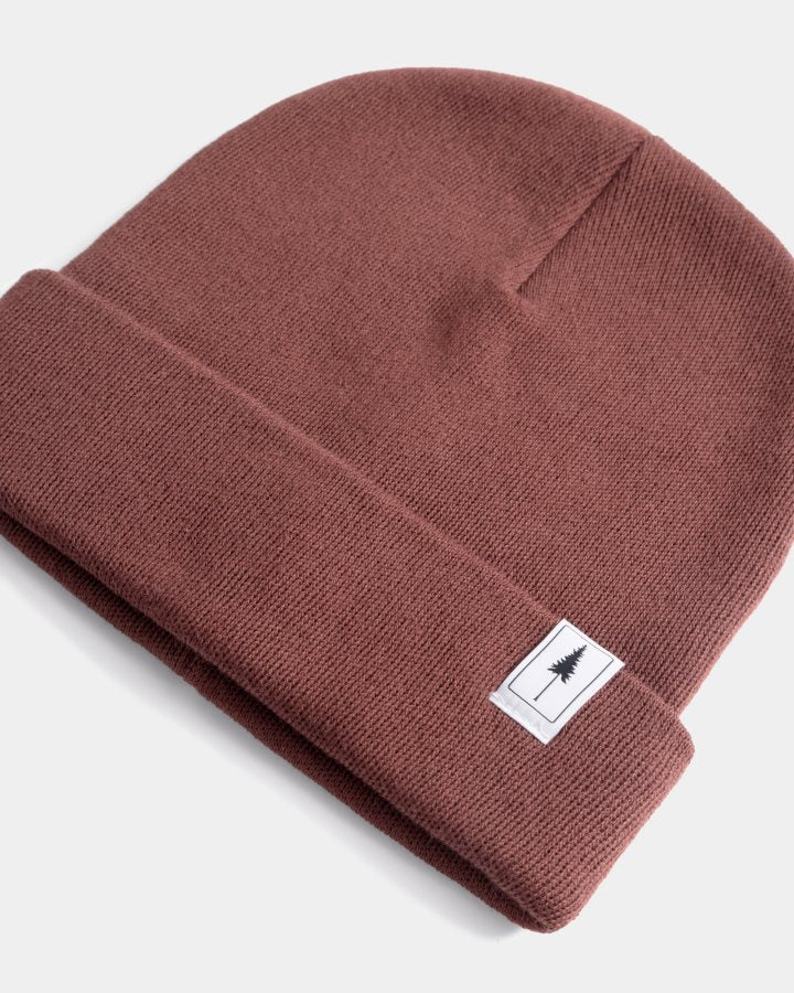 NIKIN Treeanie Chestnut Beanie Baumwolle braun One Size