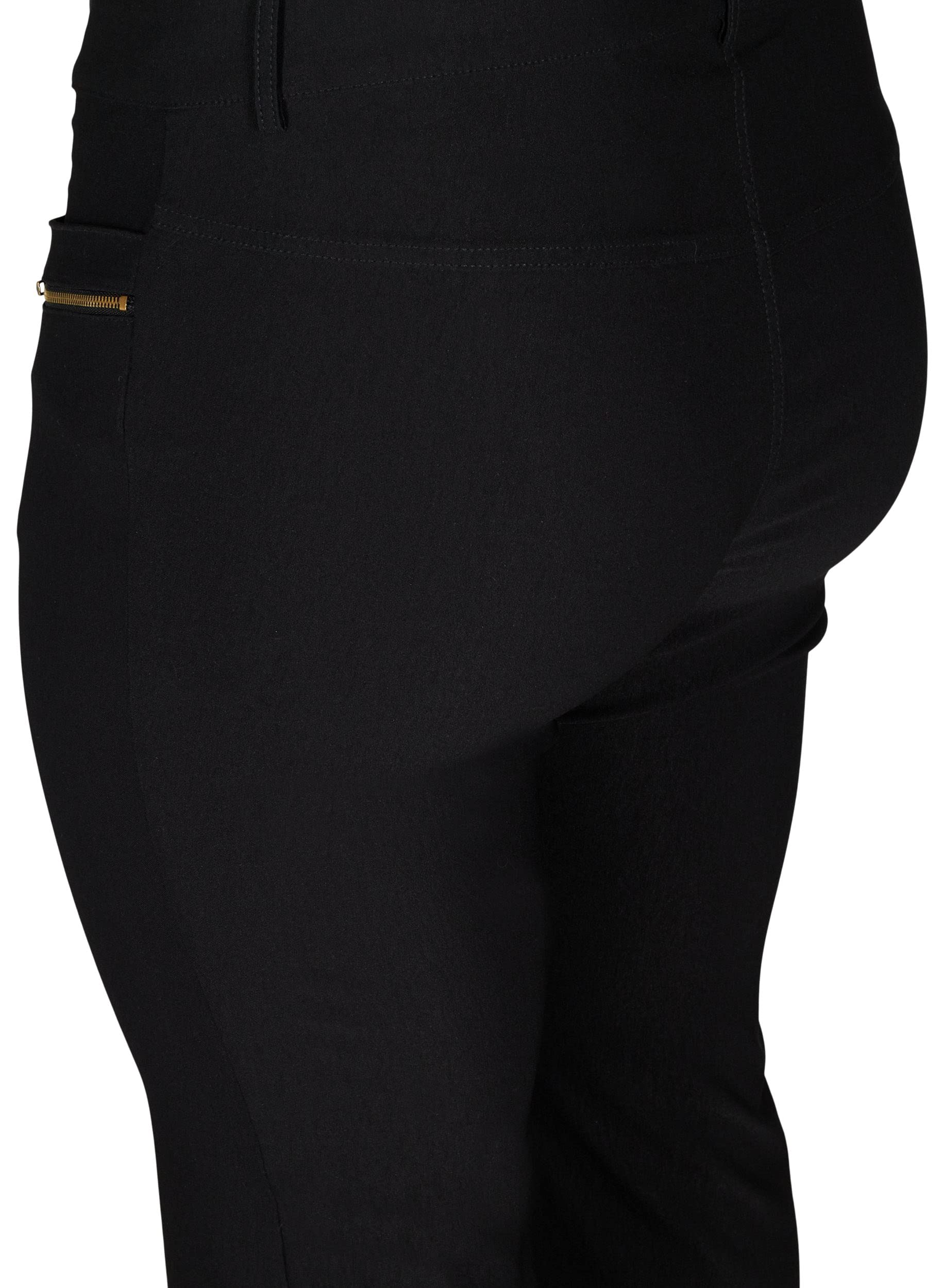 Zizzi Hose Bootcut Stretch Viskose Große Größen