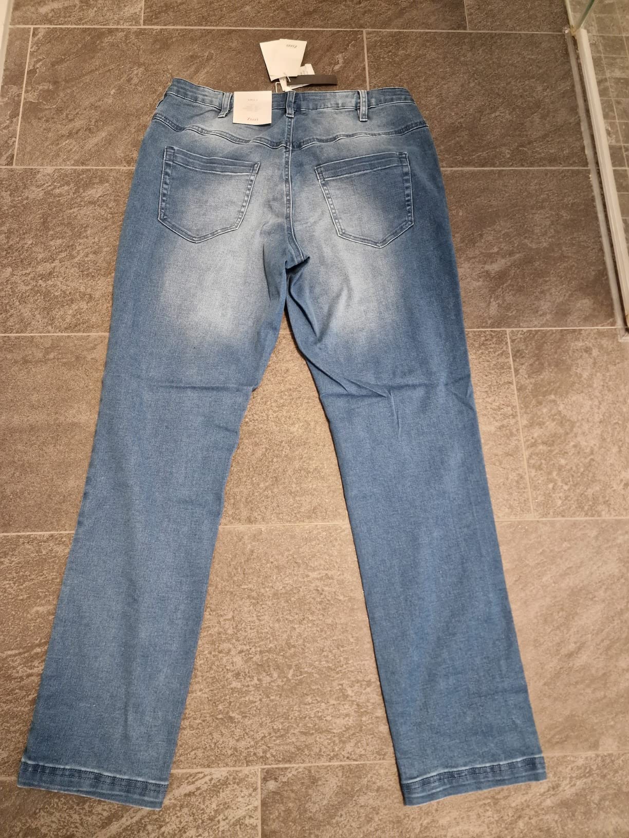 Zizzi Emily Slim Jeans Damen 42W/32L Mid Waist