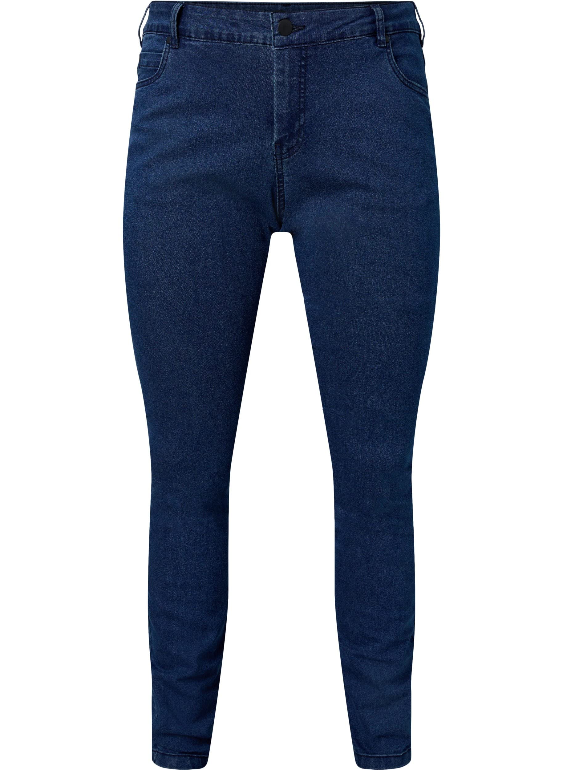 Zizzi Jeans Sanna Extra Slim Fit 42W Dark Blue Denim