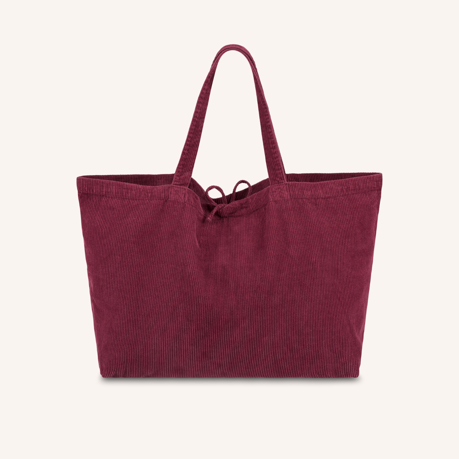 NORDLICHT Mari Cordtasche Shopper Bordeaux Rot