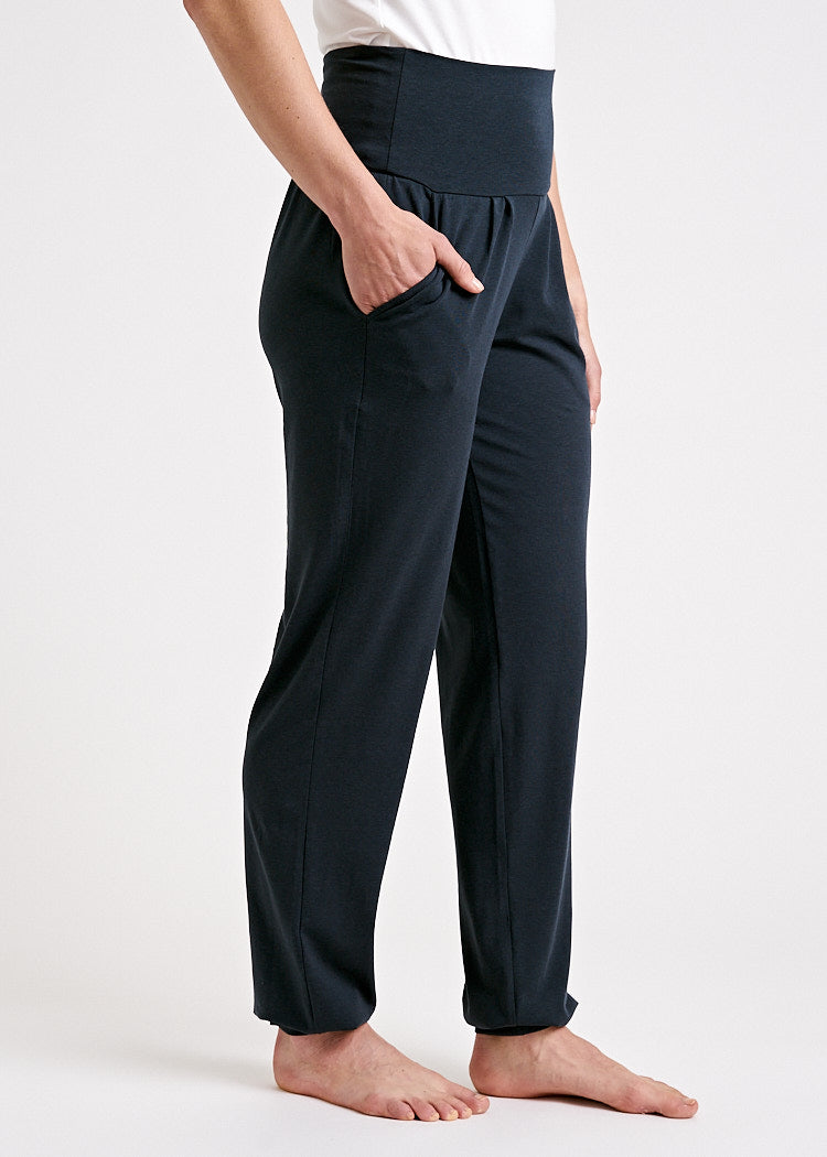 Wijld Yoga Pants Carbon Damen aus Holz weiter Schnitt