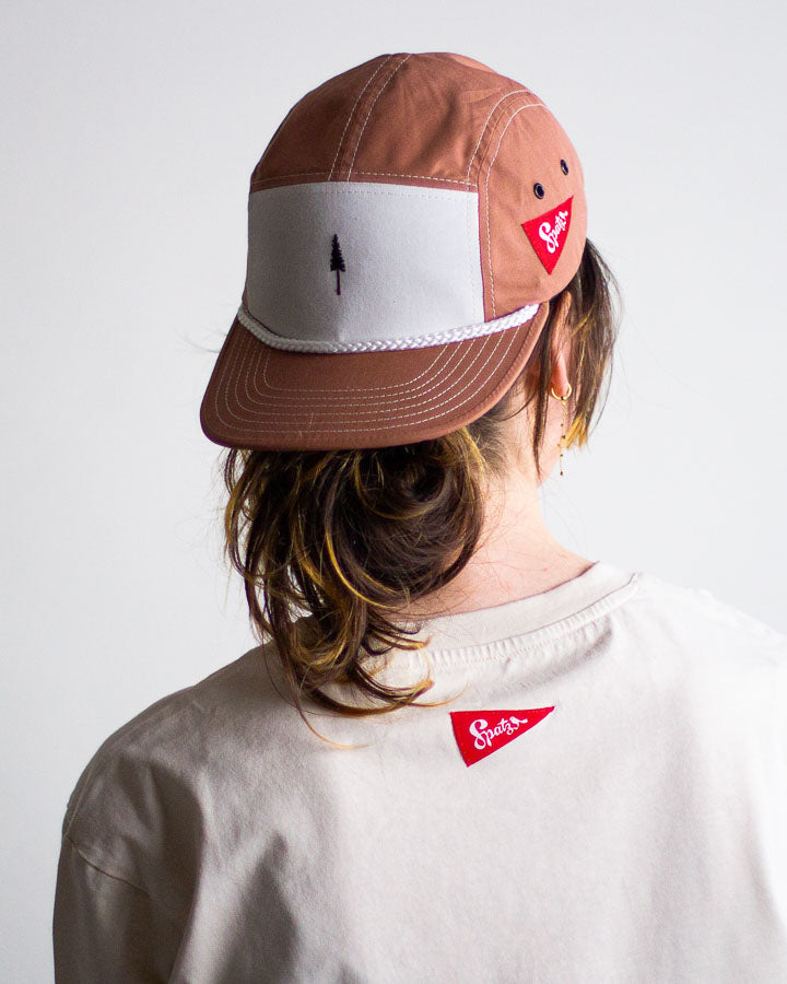 NIKIN TreeCap 5 Panel Cap Rehbraun Zeltstoff Baumwolle