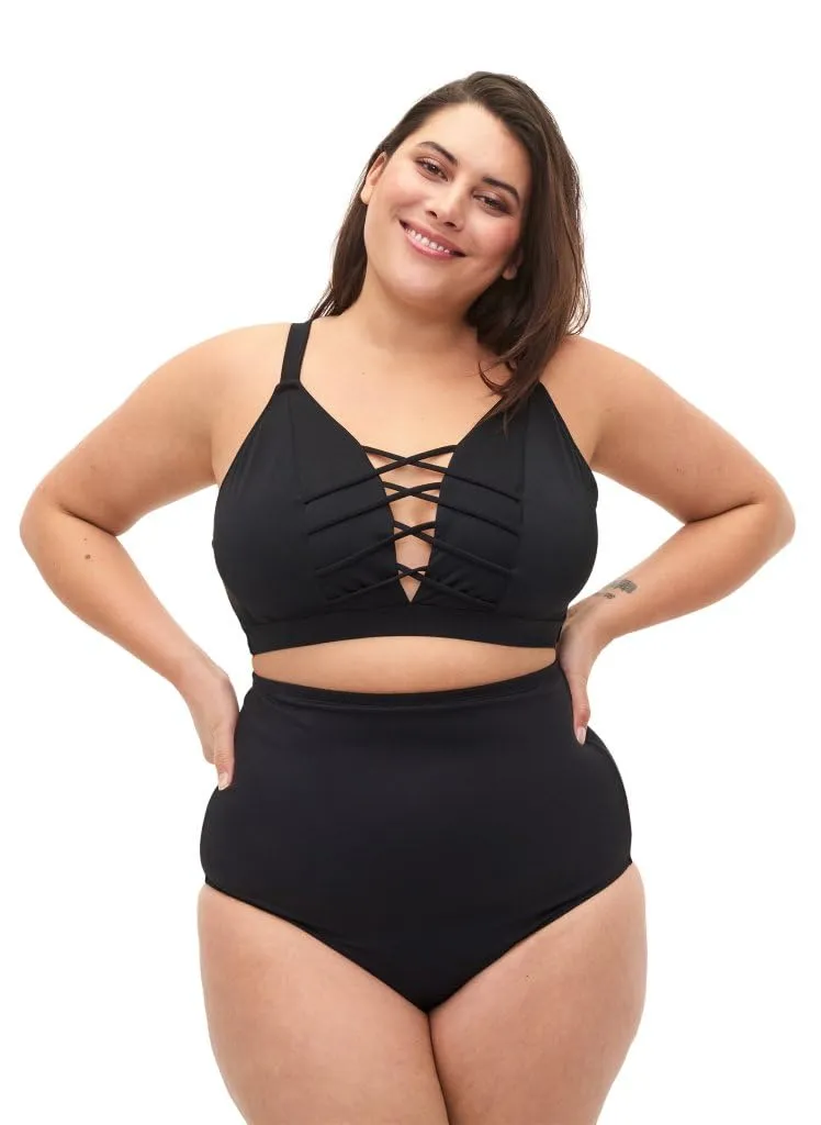 Zizzi Swim Bikini Hose Damen Gr.42 extra hohe Taille