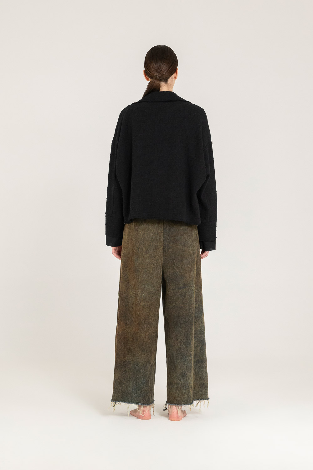 Sanctamuerte Capispalla BLAZER BOXY Blazer Baumwolle