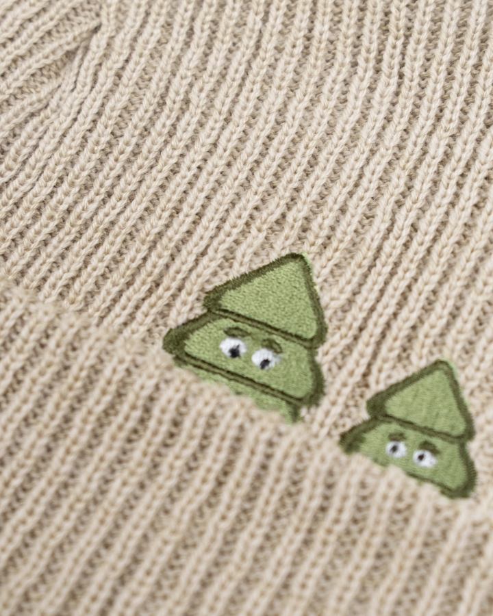 NIKIN Treeanie TreeBuddy Kids Beanie beige Baumwolle