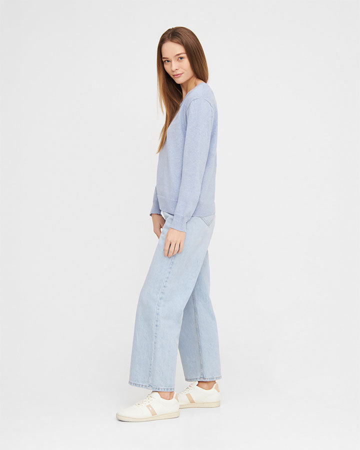 NIKIN TreePullover Knitted Women Pullover Bio Hellblau