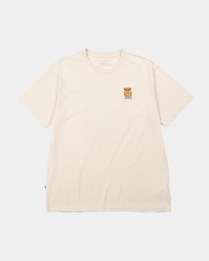 NIKIN TreeShirt TreePlanter T-Shirt Chalk Bio-Baumwolle