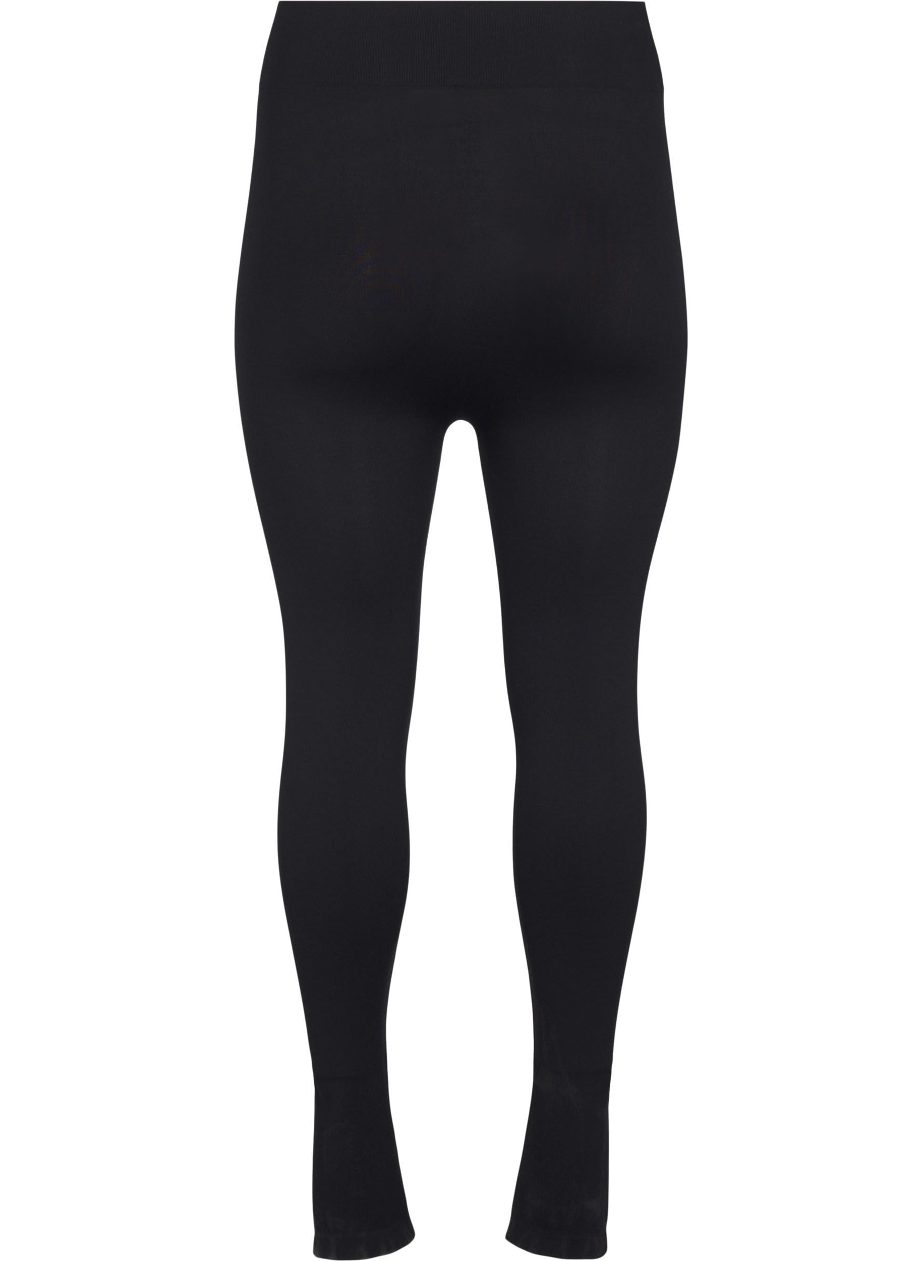 Zizzi Leggings Damen Nahtlos Basic Lang Stretch Gr. 54-56