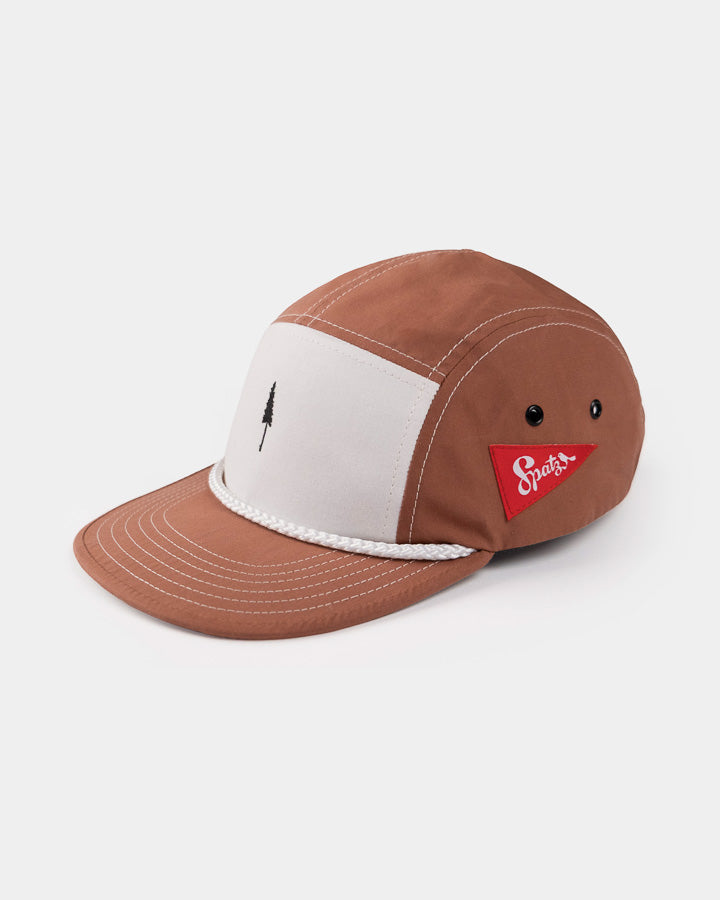 NIKIN TreeCap 5 Panel Cap Rehbraun Zeltstoff Baumwolle