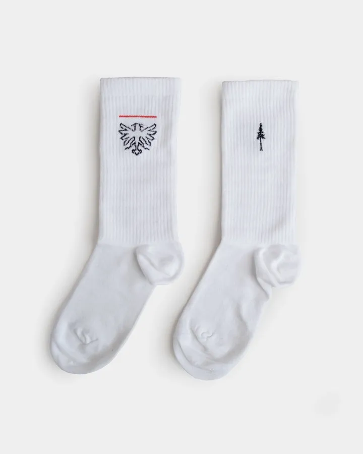 NIKIN TreeSocks Aarau Socken Weiß Bambus-Viskose