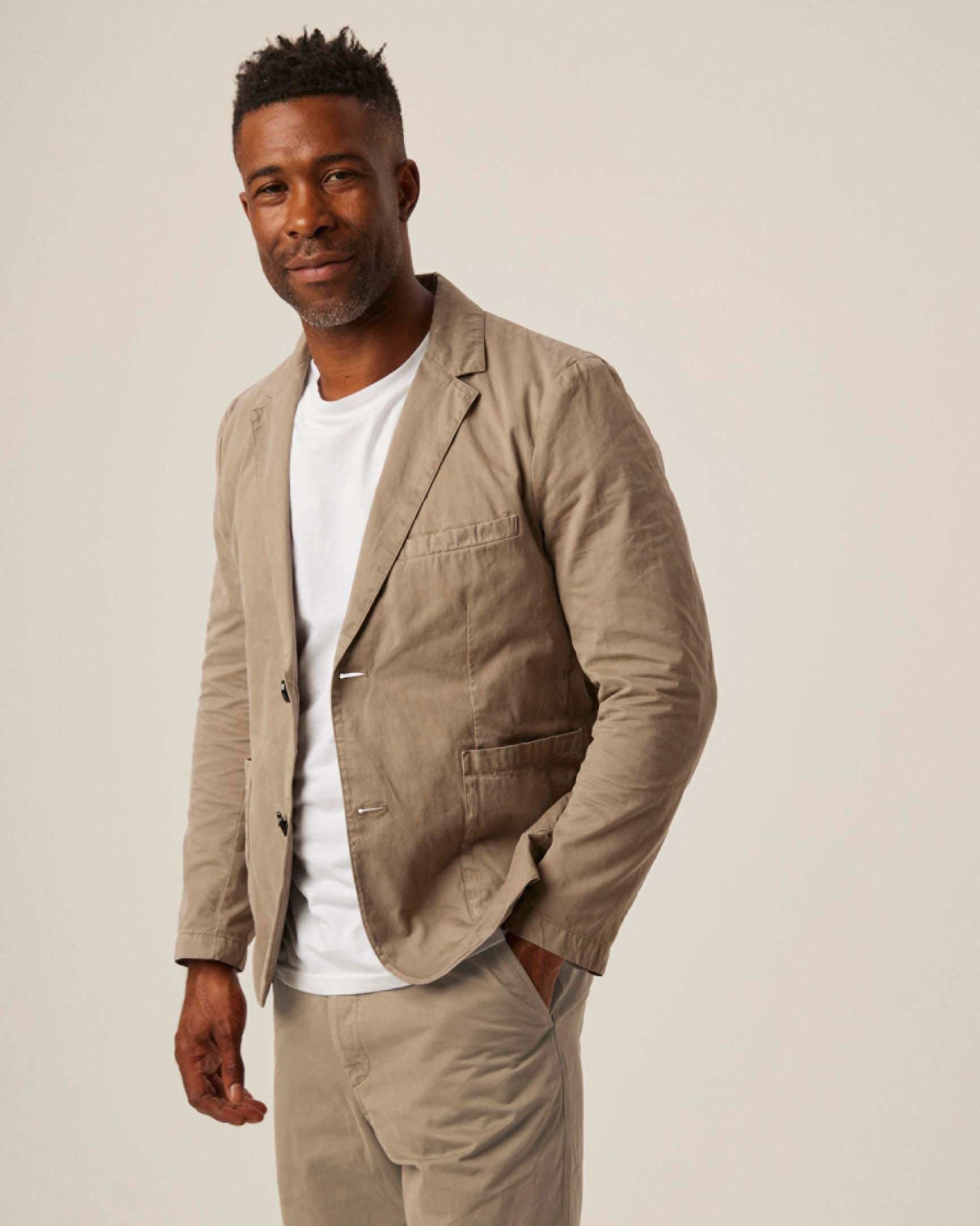 Peregrine Belmont Blazer Navy Baumwolle