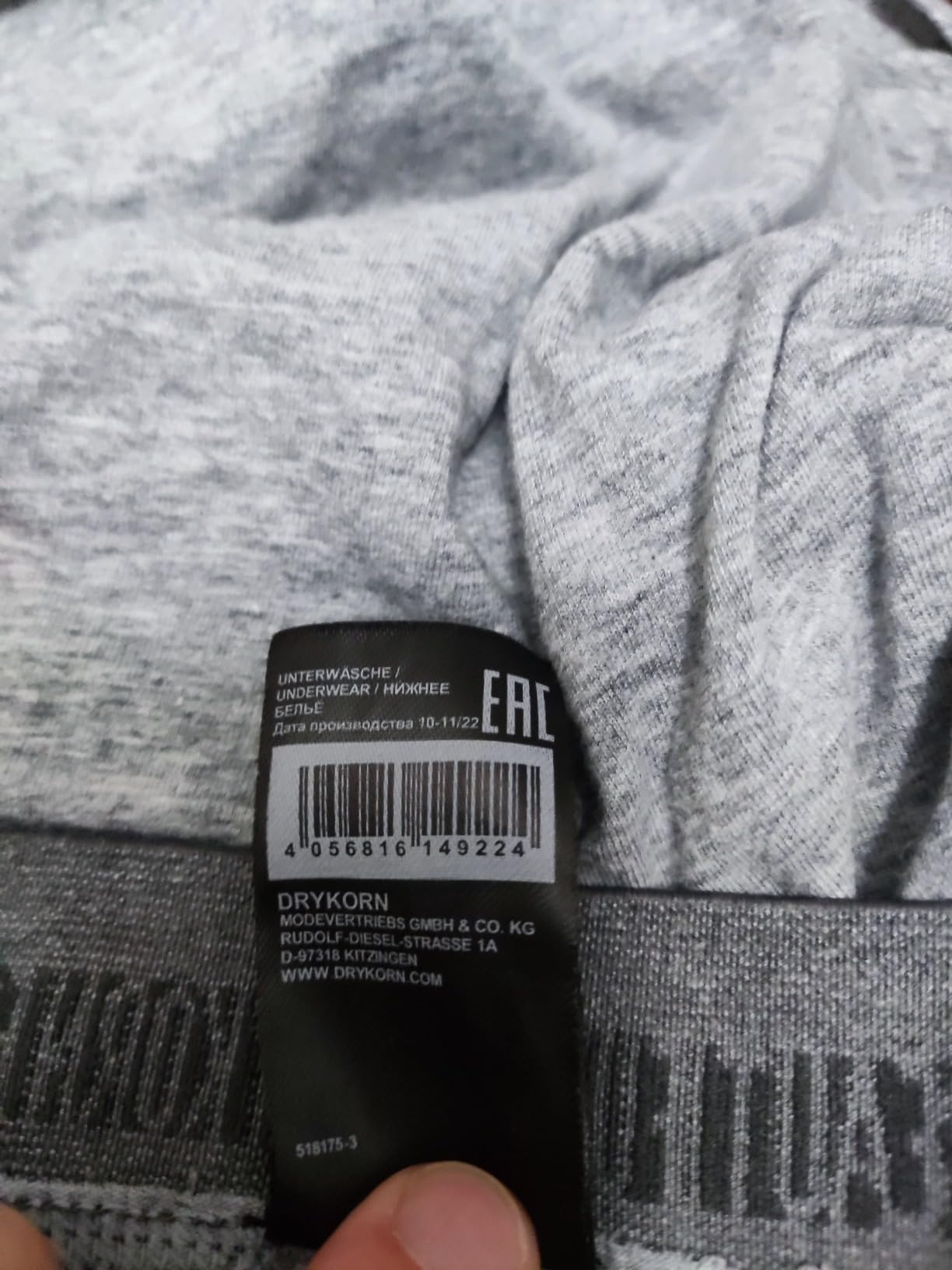 Drykorn Drynamic Boxershorts Herren Baumwolle 3er L