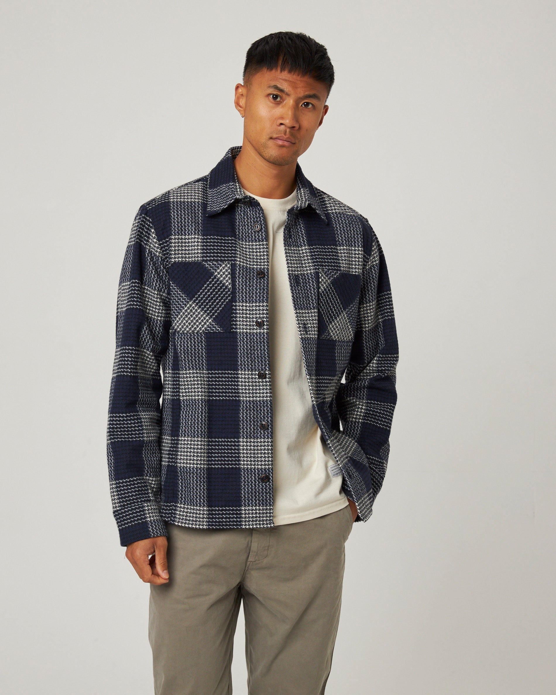 Peregrine Blunt Overshirt Hemdjacke Harry Check M