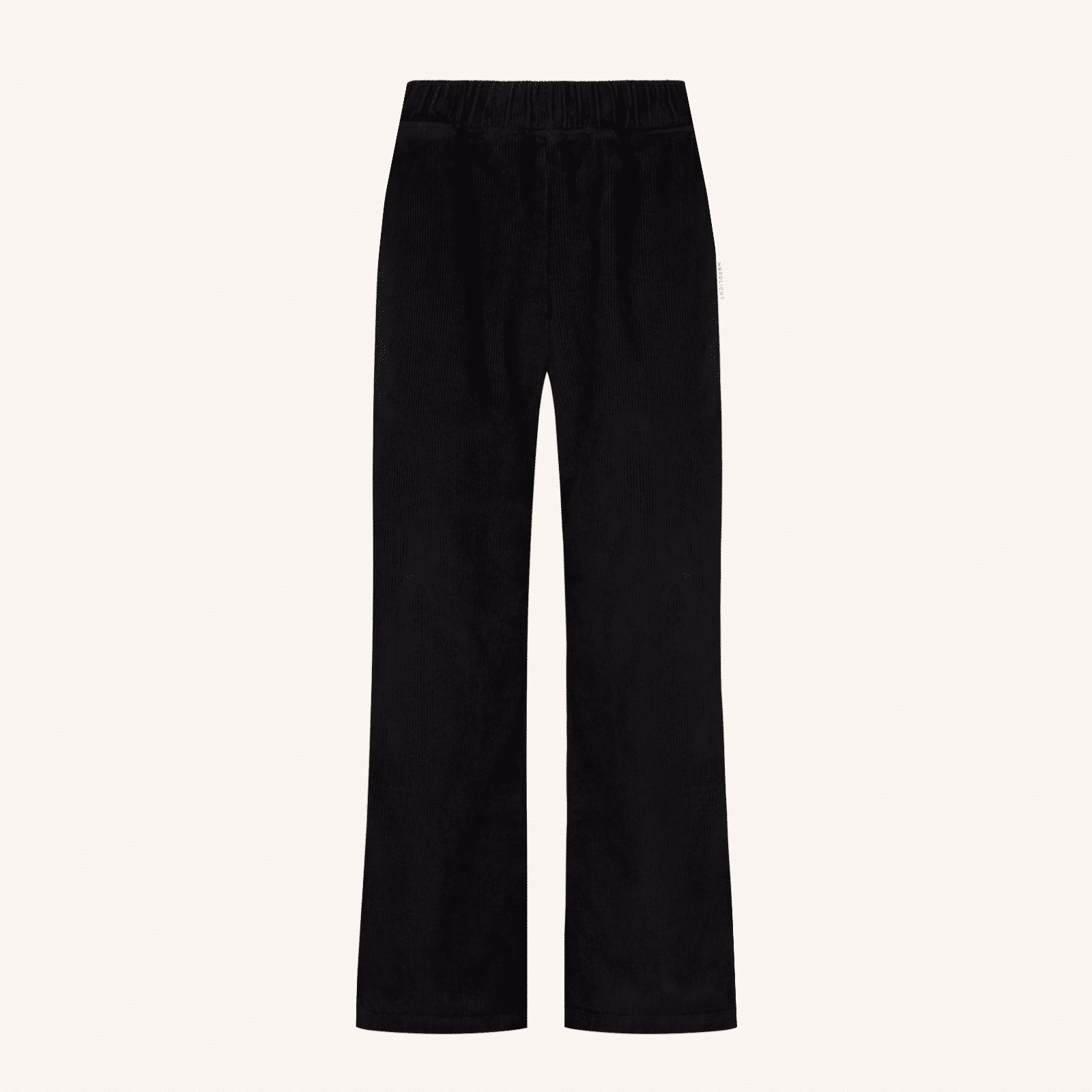 NORDLICHT Lina Cordhose Schwarz aus Bio-Baumwolle