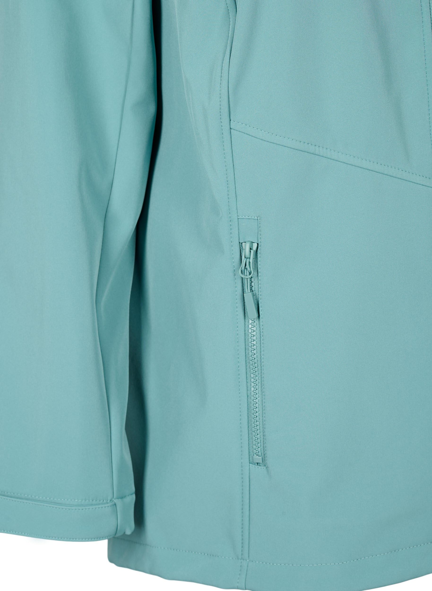 Zizzi Jackets Softshelljacke Kapuze winddicht