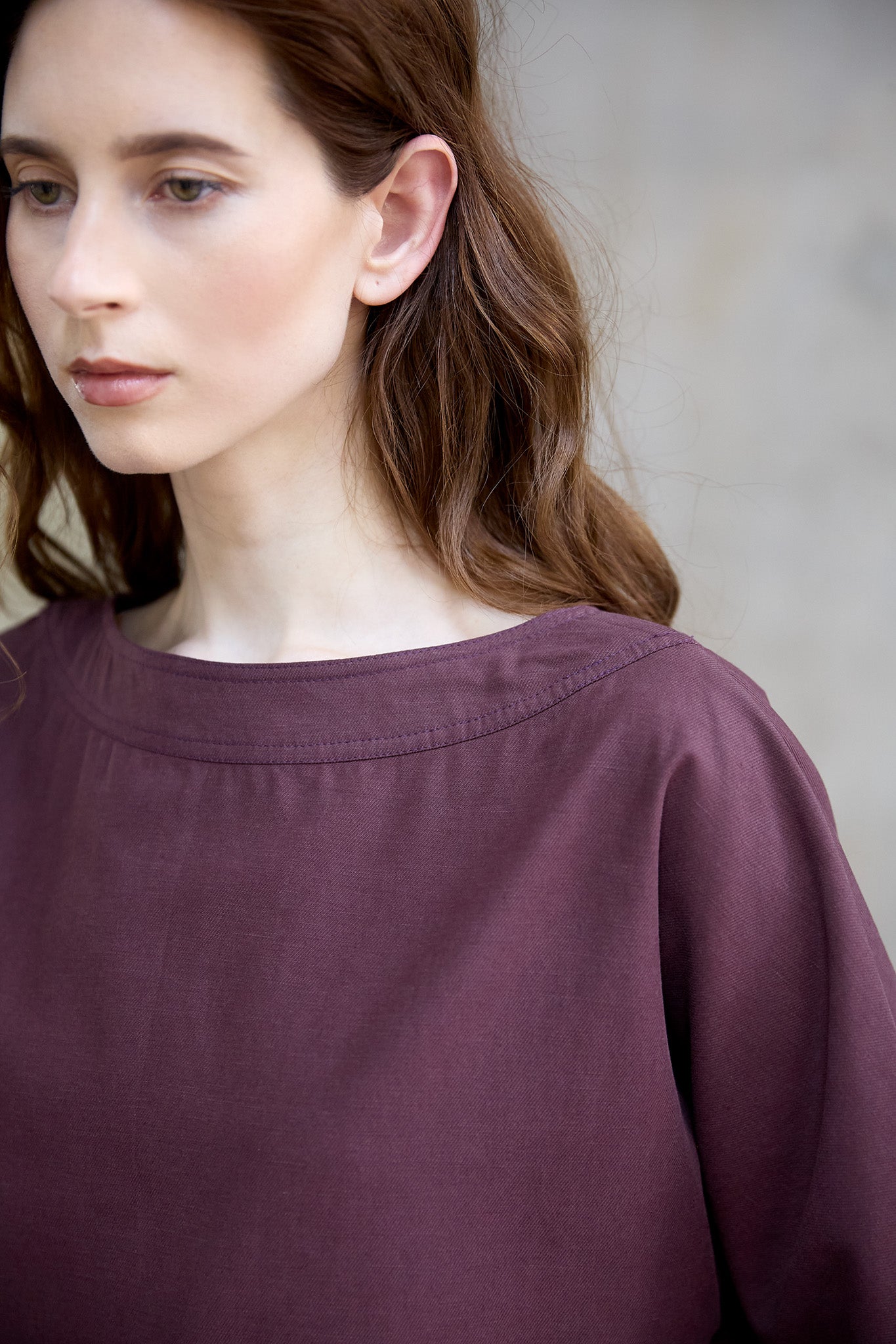 Christiane Strobel CORA Shirt-Bluse Lyocell Weit Gr. S