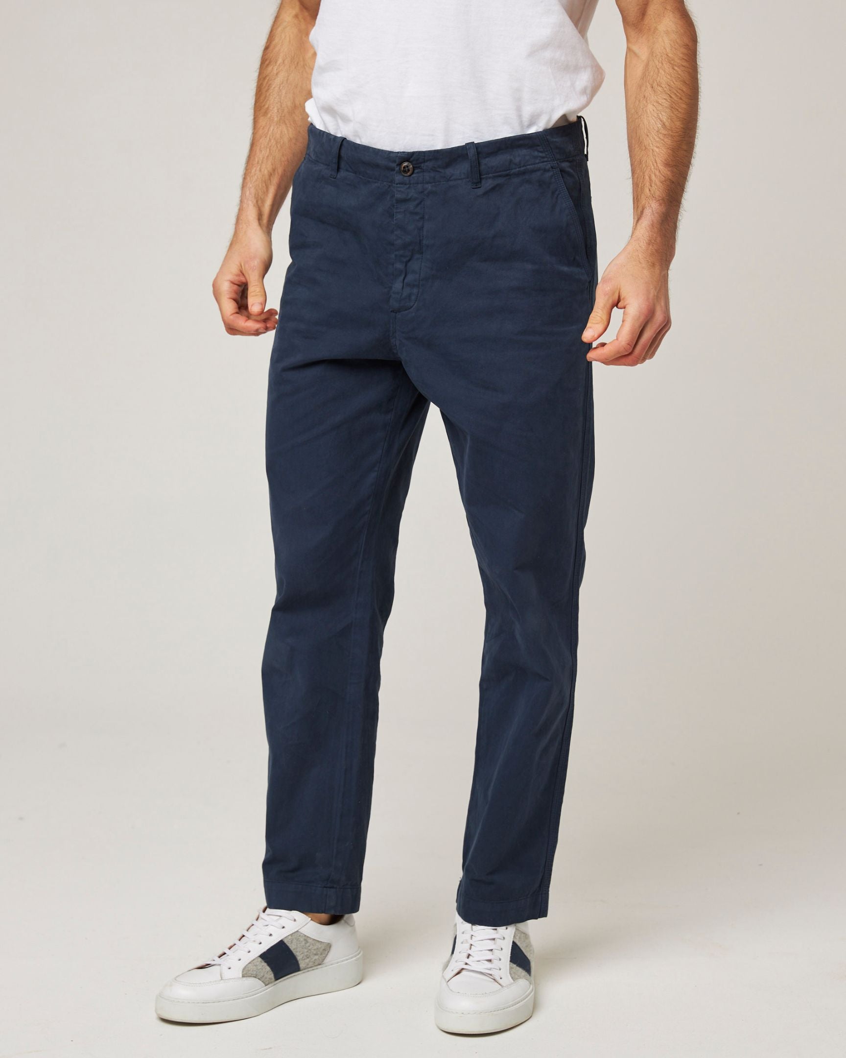 Peregrine Ashton Chino Hose Putty Baumwolle