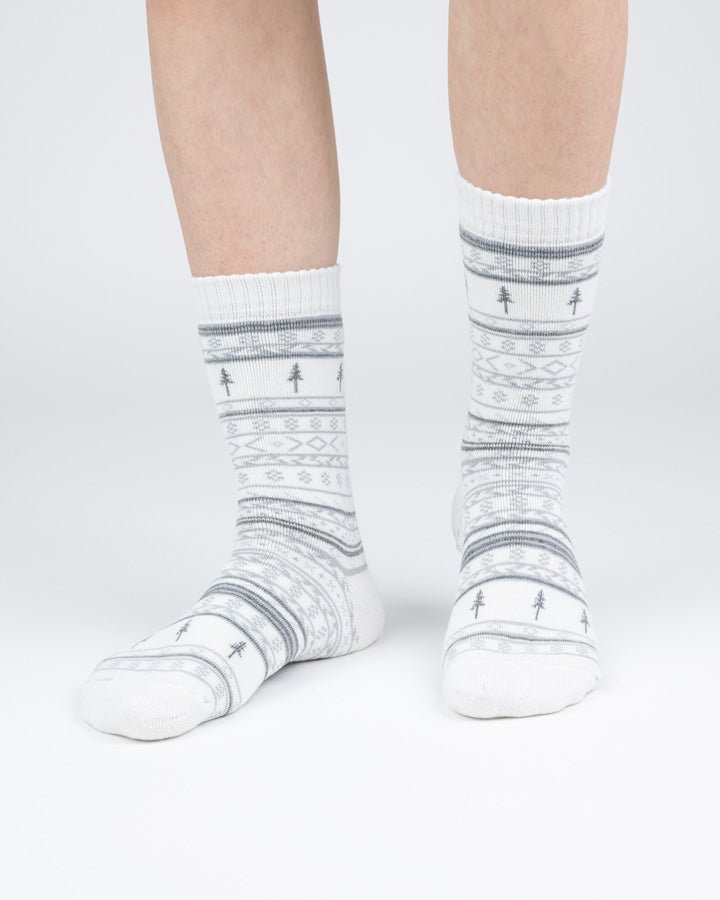 NIKIN TreeSocks Cosy Norwegian Socken Grau Bambus