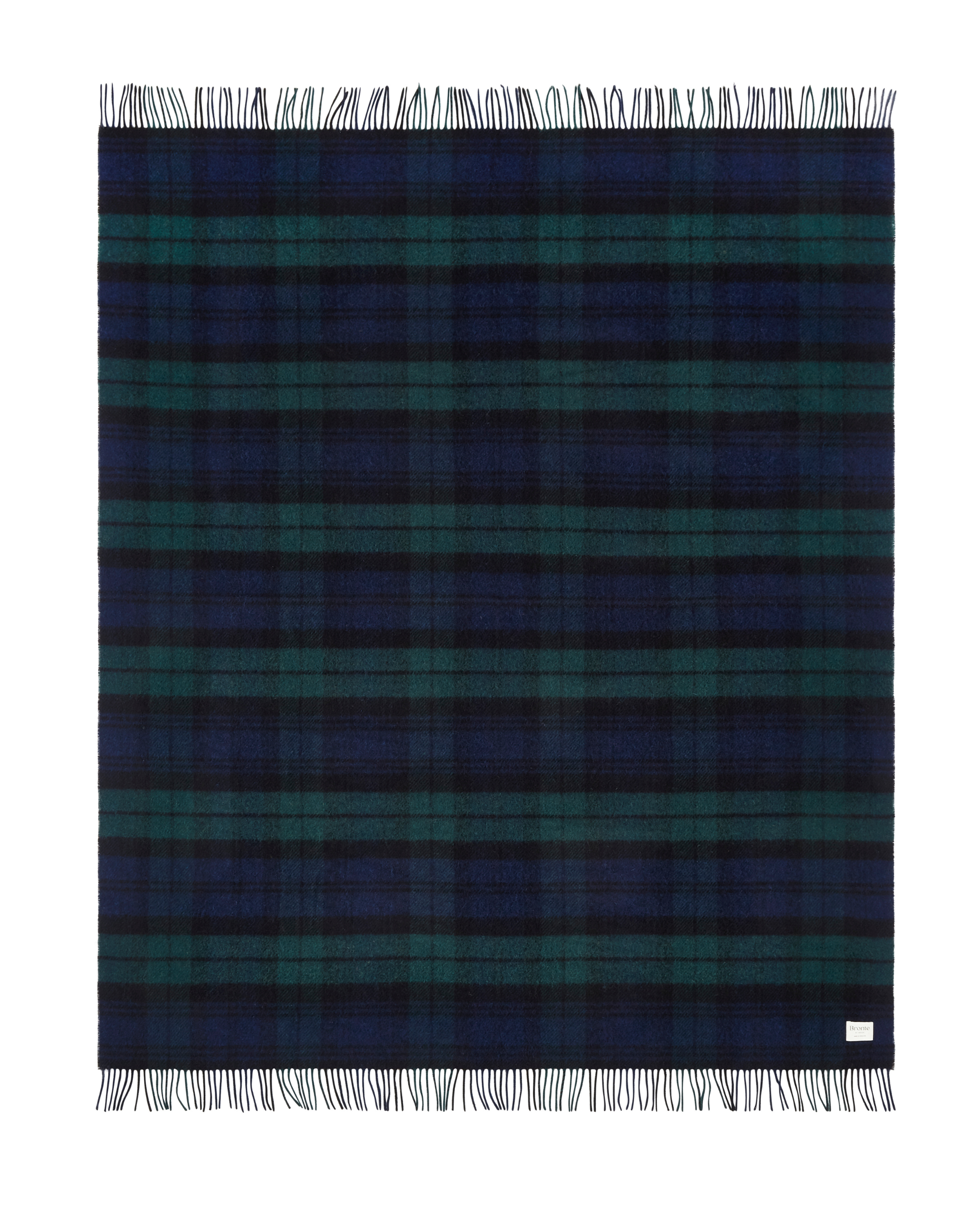 Peregrine Accessories Abraham Moon Wool Blanket Wolldecke Navy Red Check