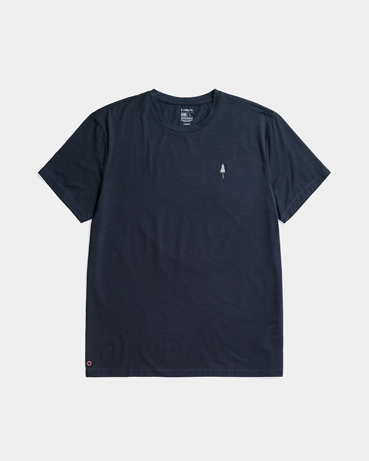 NIKIN TreeShirt Circular T-Shirt Dark Navy naNea