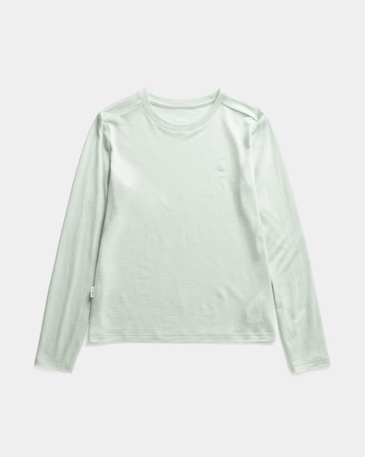 NIKIN TreeShirt Longsleeve Wool Slim Damen Mint Merino