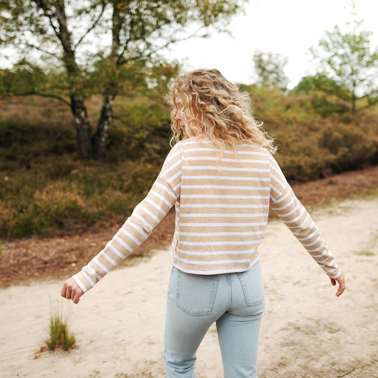 Nordlicht Frida Pullover gestreift Bio-Baumwolle