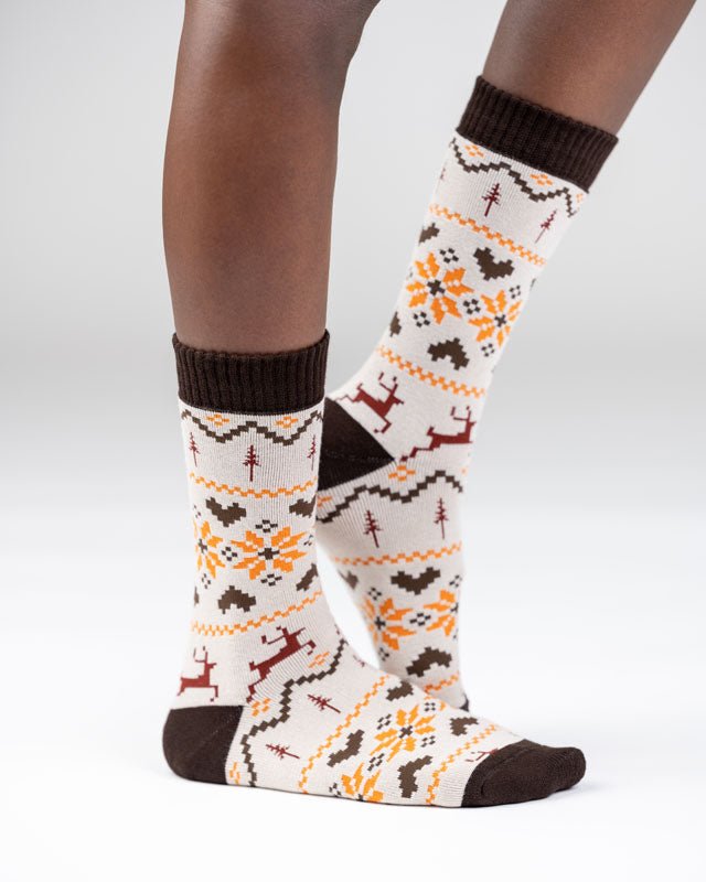 NIKIN TreeSocks Cosy Nordic Socken Multicolor 2er warm