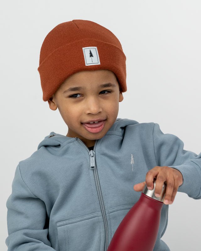 NIKIN Treeanie Classic Kids Rust Mütze S gestrickt