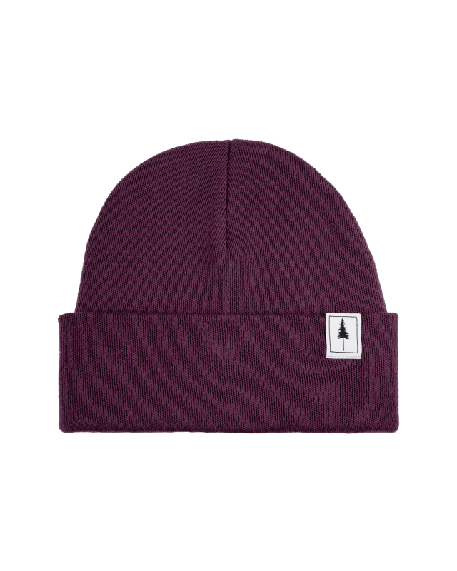 NIKIN Treeanie Dusted Grape Mütze One Size gefaltet warm