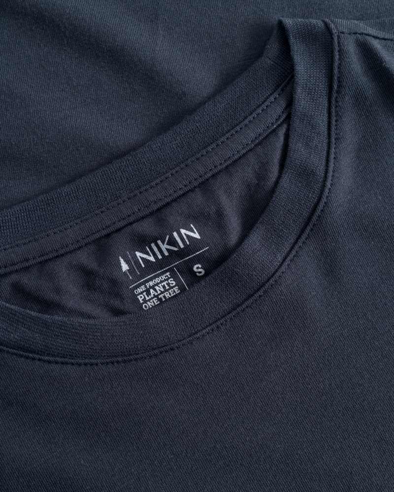 NIKIN TreeShirt Circular Women T-Shirt Dark Navy recycelbar