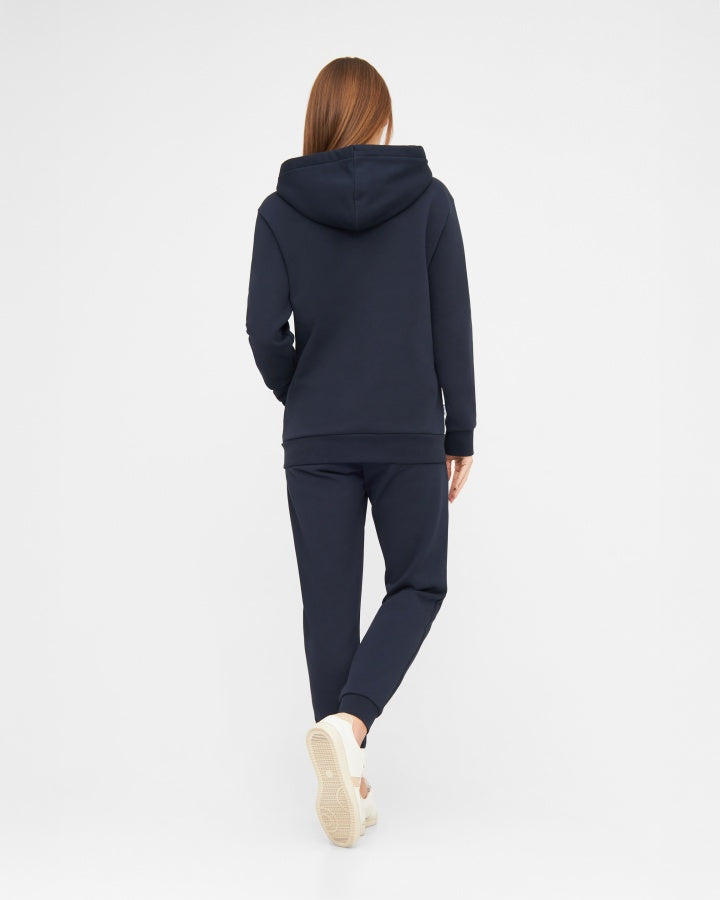 NIKIN TreeHoodie Jacket Kapuzenjacke Dark Navy Bio