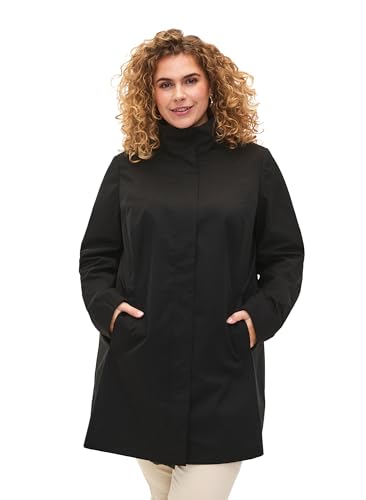 Zizzi Jacke Große Größen Kragen mit Reißverschluss