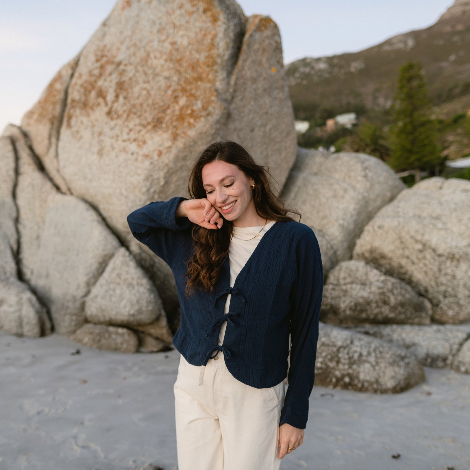 NORDLICHT Janne Musselin Jacke Damen leicht