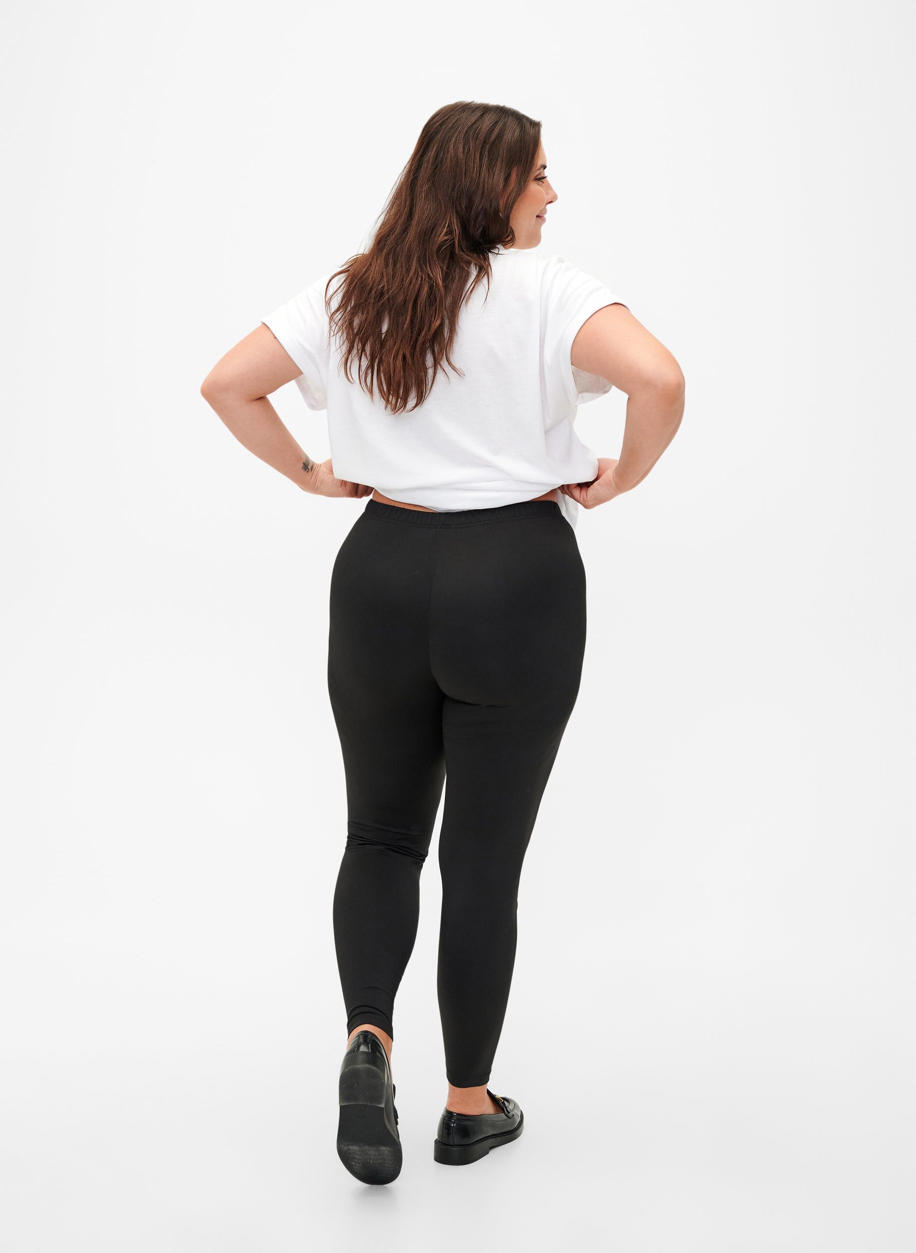 Zizzi Leggings 2er Pack Basic Gr. 42-44