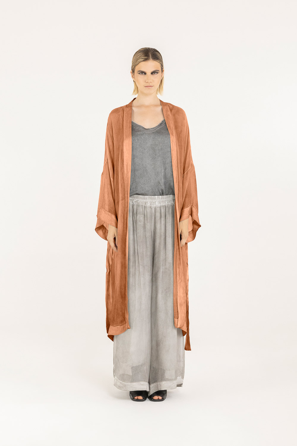 Sanctamuerte Capispalla Spolverino Kimono Viskose