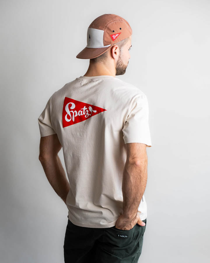 NIKIN TreeShirt Spatz T-Shirt Chalk beige Bio-Baumwolle